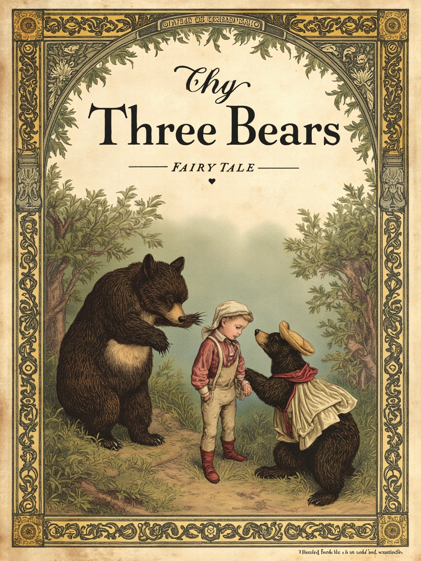 金发姑娘和三只熊 封面