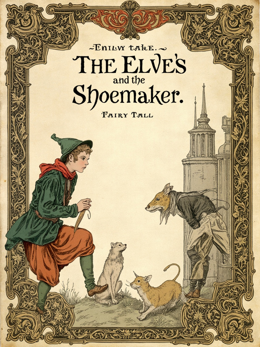 小精灵和鞋匠 封面