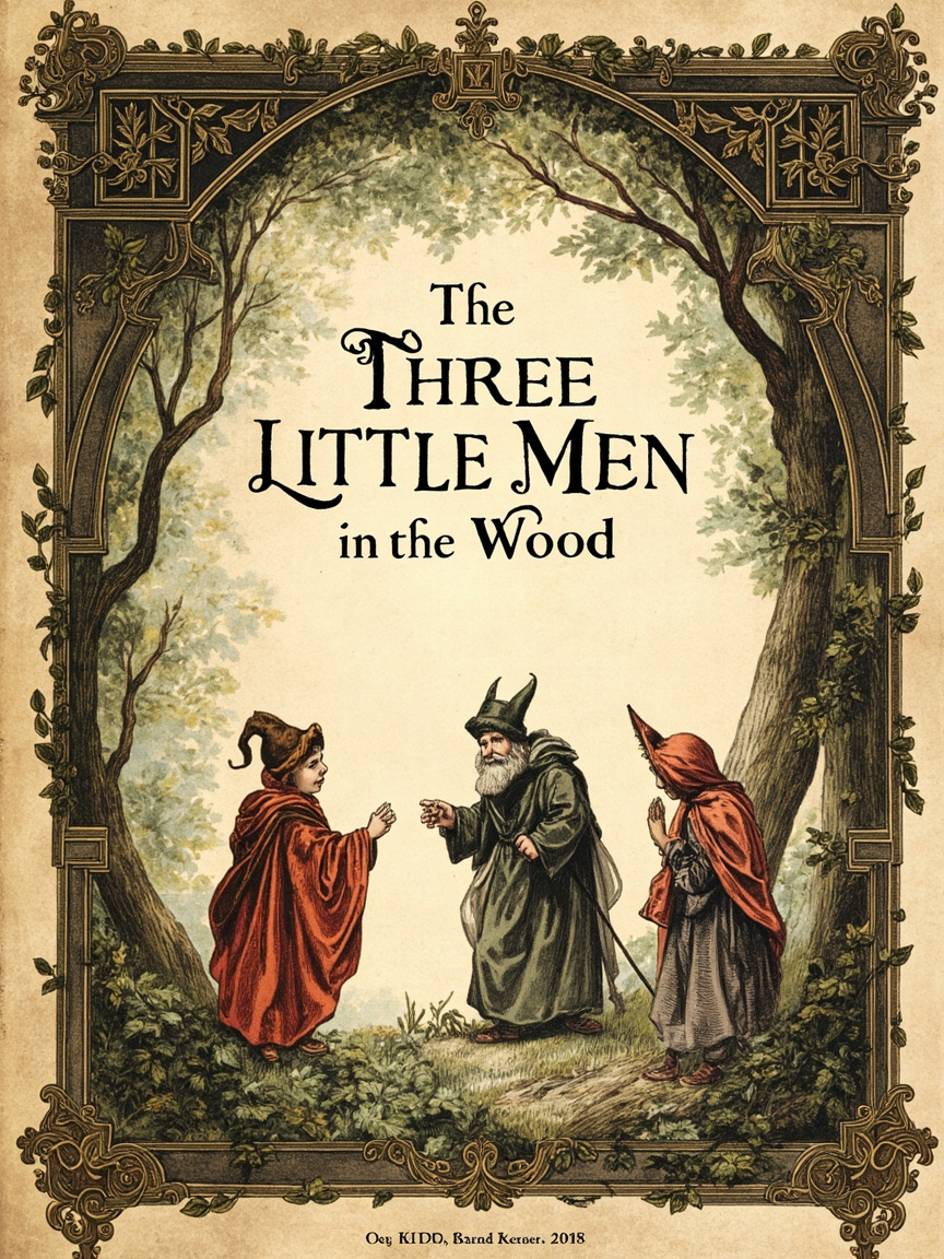 林中的三个小矮人 封面